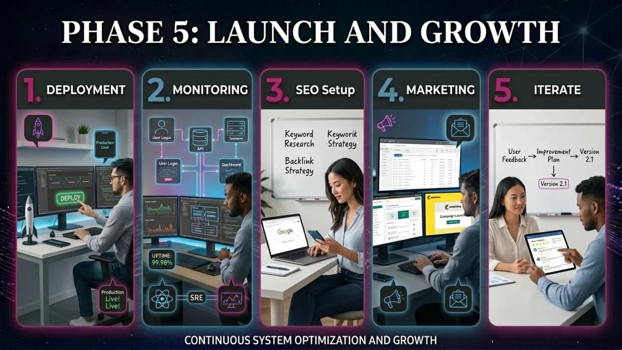 Phase 5: Launch and Growth