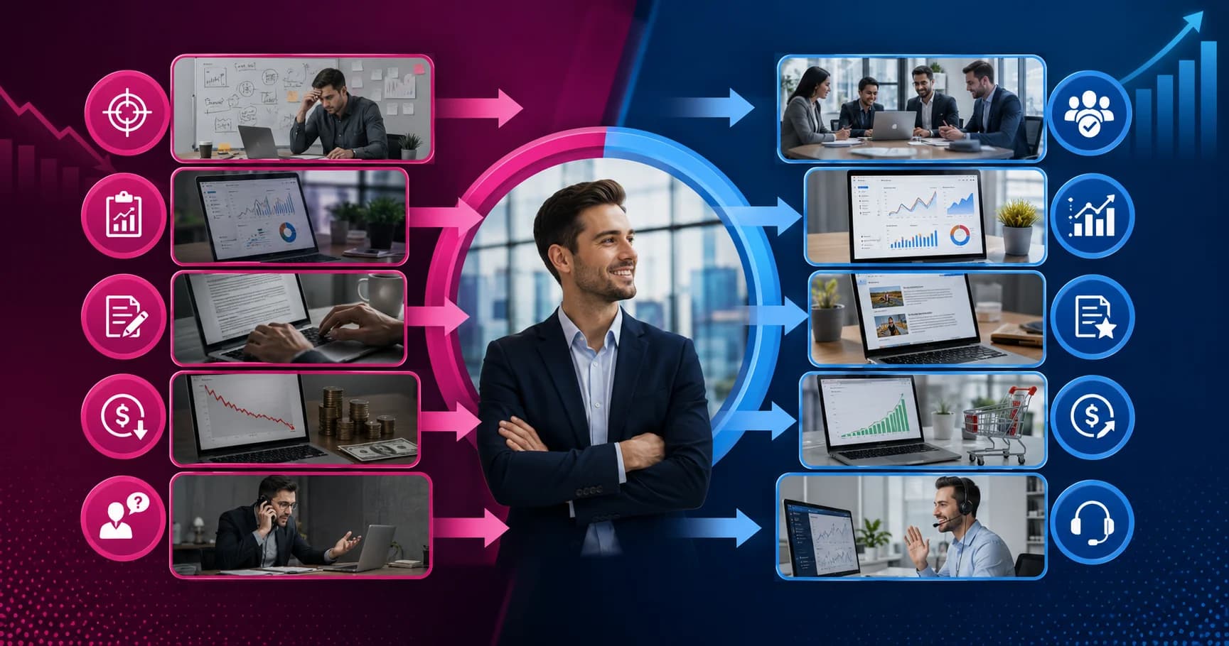 before vs after what good digital marketing agency selection looks like