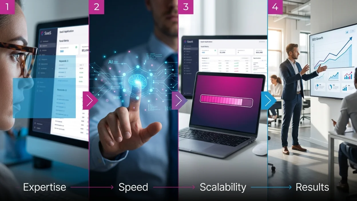 AI-Driven vs Traditional SEO Agencies for SaaS: Pros and Cons