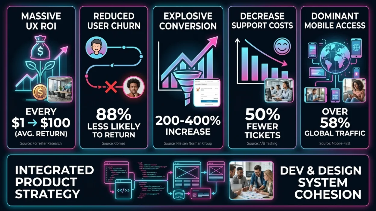 Why UI UX design matters for businesses